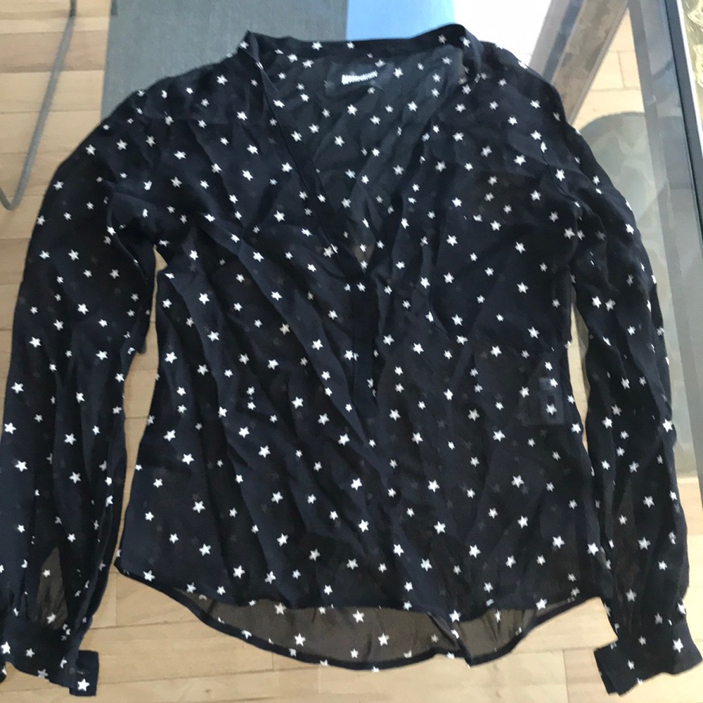 REFORMATION XS starry blouse
